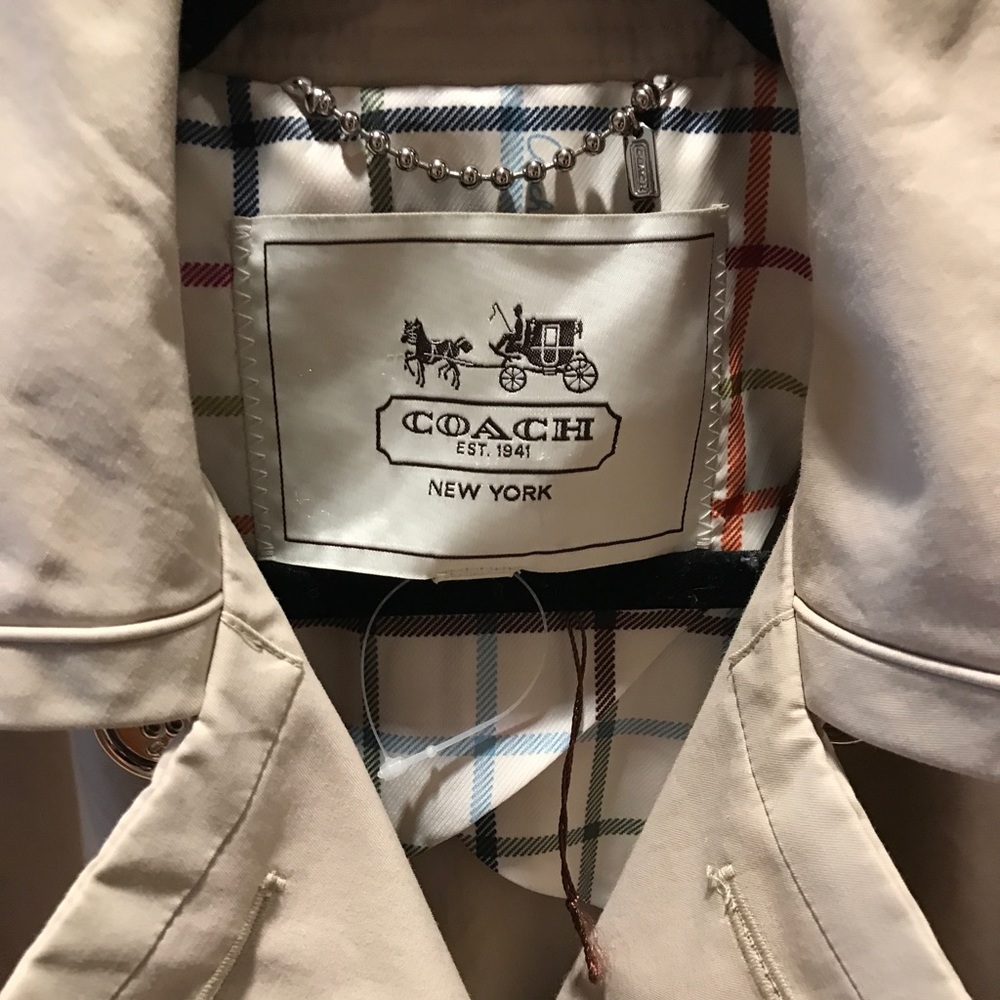 Coach trench coat